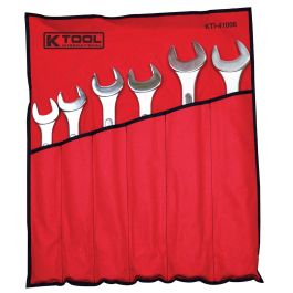 K Tool International Wrench Set Combination Jumbo Raised Panel 6 Pieces