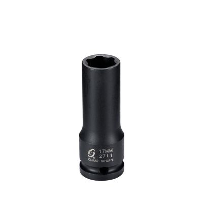 SUN2714 image(0) - Sunex 1/2" DR. 17MM THINWALL DEEP SOCKET