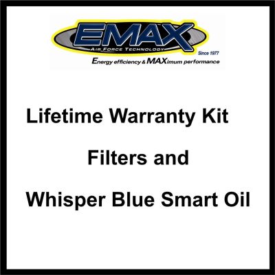 EMXFKIT-026 image(0) - Emax Compressor Extended Lifetime Pump Warranty Kit For 5 - 10 HP Piston Air Compressors Without Silencer