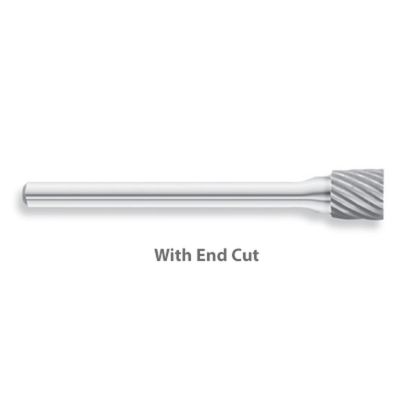 HTCSB-51 image(0) - SB-51 Solid Carbide Burr, Cylinder Shape, Single Cut with End Cut