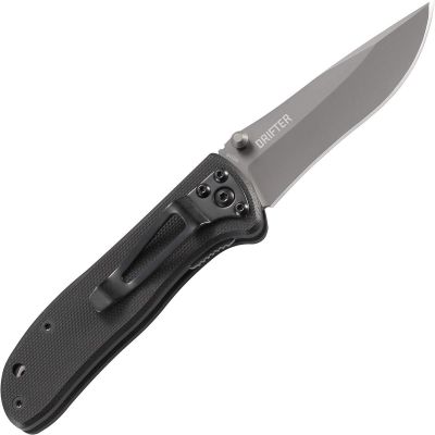 CRK6450K image(0) - CRKT (Columbia River Knife) 6450K Drifter Black w/G10 Handle