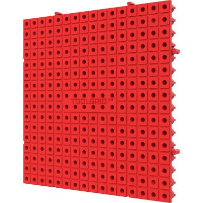 TGR52019 image(0) - Toolgrid TGB-6X6 Modular Board 16pc Pack - Red