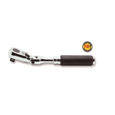 KKN3726Z image(0) - Ko-ken USA 3/8 Sq. Dr. Ratchet Handle  72 teeth Flexible Head Length 178mm Z-series