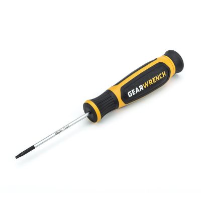 KDT80039H image(0) - GearWrench T7 x 60mm Mini Torx Dual Material Screwdriver