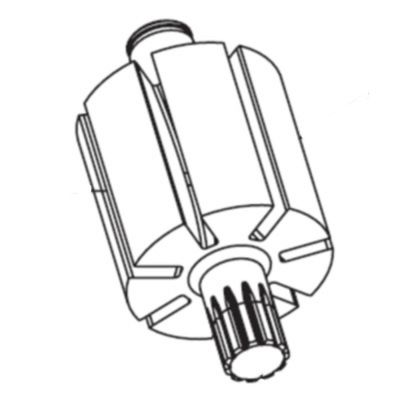 IRT2135-53 image(0) - Ingersoll Rand ROTOR FOR 2135TI