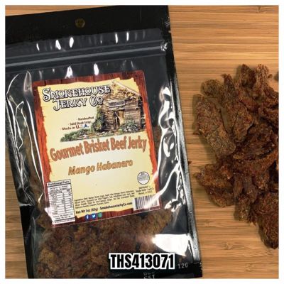 THS700425-413071 image(0) - Smokehouse Jerky Mango Habanero Beef Jerky 3  Ounce - Beef Jerky