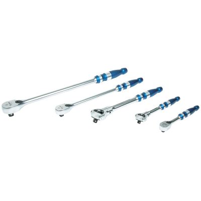 TIT12175 image(0) - TITAN 5 Pc. 90-Tooth Ratchet Set