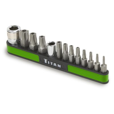 TIT16113 image(0) - TITAN 13-PC TAMPER RESISTANT TORX BIT SET