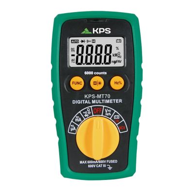 KPSMT70 image(0) - KPS by Power Probe KPS MT70 Pocket Size TRMS Digital Multimeter