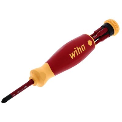 WIH28345 image(0) - Wiha Tools 6 Piece Insulated SlimLine PocketMax Multi-Driver