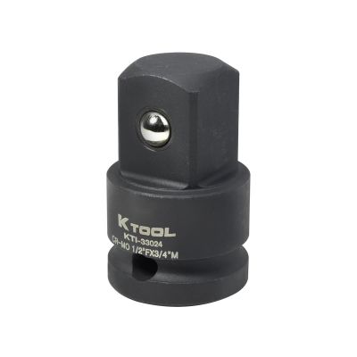 KTI33024 image(0) - K Tool International Socket Adapter 1/2 in. Female and 3/4 in. Male