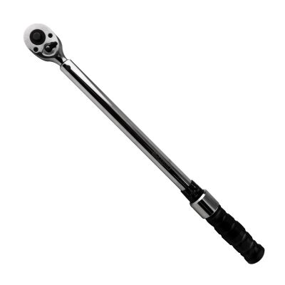 KTI72125A image(0) - K Tool International Torque Wrench Ratcheting 1/2 in. Dr 20-150 ft./lbs. USA