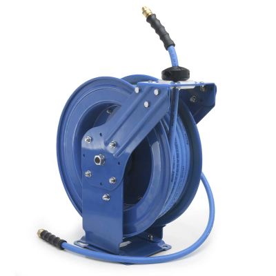 BLBBBRDA3850 image(0) - BluBird Air Hose Reel HD Dual-Arm Retractable 3/8" x 50'