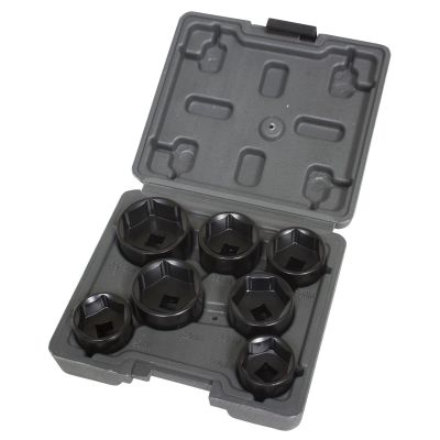 LIS13270 image(0) - Lisle Low Profile Filter Socket Set, 7 Pc.