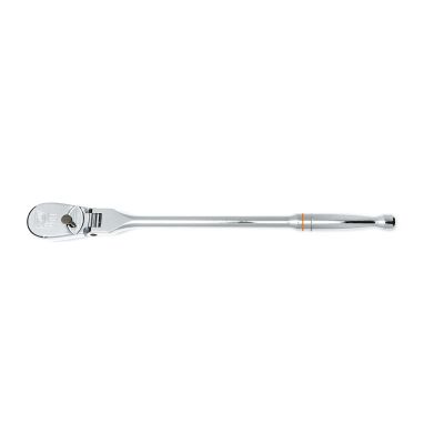 KDT81306T image(0) - GearWrench 1/2 Inch Drive 90-Tooth Flex Head Teardrop Ratchet 17 Inch