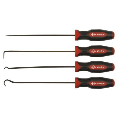 MAY81468 image(0) - Mayhew Buy 13091 4 PC ProGrip Miniature Long Hook & Pick Set, 13098 4 PC O-Ring Removal Set, 13094 4 PC ProGrip Hook & Pick Set and get 66300 6 PC Capped End Screwdriver Set Free