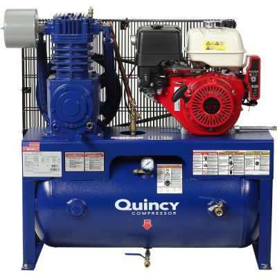 QAC2020014002 image(0) - Quincy Compressors QT-7.5 Splash Lubricated Recip Air Compressor Model G213H30HCB, 13 HP