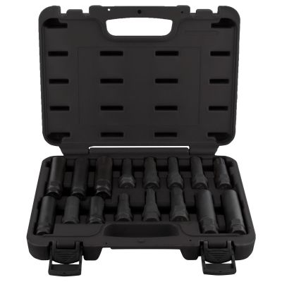 CAL75510 image(0) - Horizon Tool 16 PC SPLINE LUG KEY SOCKET SET