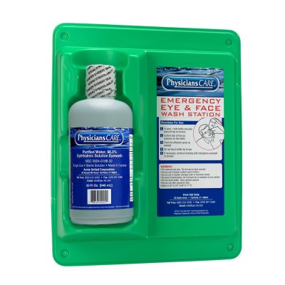 FAO24-202-001 image(0) - First Aid Only Eyewash Station Single 32 oz. Screw Cap Bottle