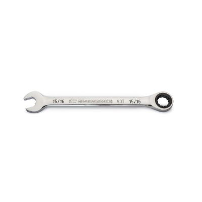 KDT86952 image(0) - GearWrench 15/16 Inch 90-Tooth 12 Point Ratcheting Combination Wrench