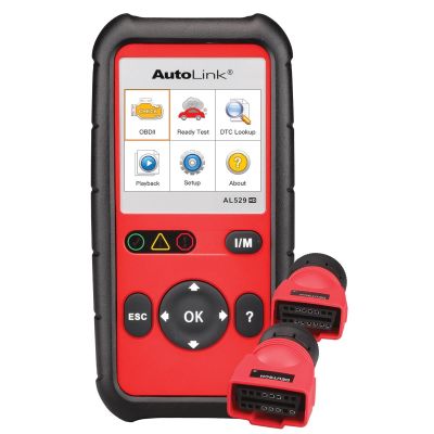 AULAL529HD image(0) - Autel AutoLINK AL529HD Heavy Duty : AutoLINK AL529HD Heavy Duty Vehicle Code Reader