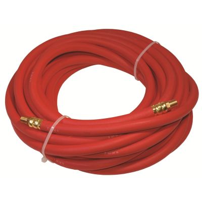 KTI72035 image(0) - K Tool International 3/8 in x 35 ft. - 1/4 in. MNPT Rubber Air Hose, Re