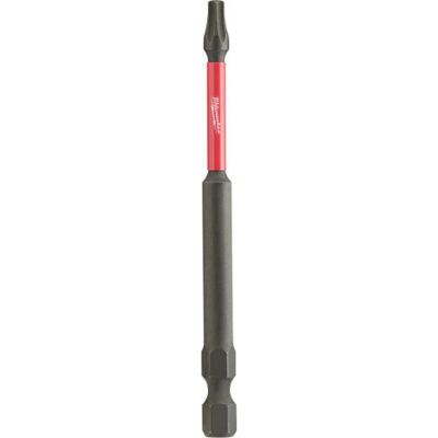 MLW48-32-4595 image(0) - Milwaukee Tool Shockwave 3-1/2" Power Bit (Torx T20) - 25PK