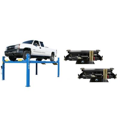 ATEATTD-414-COMBO image(0) - Atlas Equipment 414 14,000 lb. 4-Post Lift + RJ8 Rolling Jacks Combo (WILL CALL)