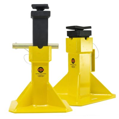 ESC10456 image(0) - ESCO 22 ton jack stand (pair) with adjustable post