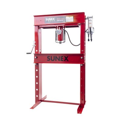 SUN5750 image(0) - Sunex Sunex Tools 50 Ton Manual Hydraulic Shop Press