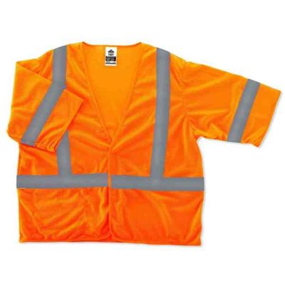 ERG22017 image(0) - Ergodyne 8310HL 2XL/3XL Orange Type R Class 3 Vest