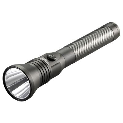 STL75861 image(0) - Streamlight Stinger DS HPL Long-Range Rechargeable Flashlight with Dual Switches with 120AV AC Smart Charge, Black