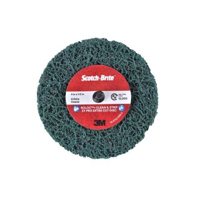 MMM21555 image(0) - 3M Scotch-Brite RolocXT Pro Extra Cut Disc 4In 1/2 in