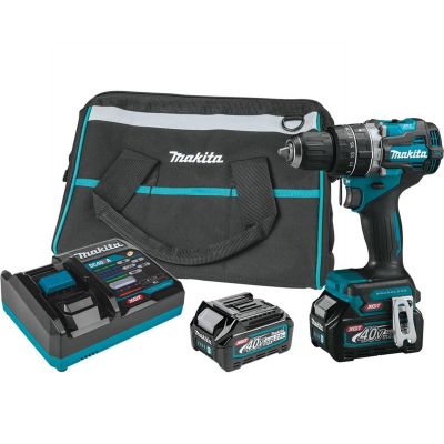 MAKGPH02D image(0) - 40V max XGT® Compact Brushless Cordless 1/2" Hammer Driver-Drill Kit (2.5Ah)