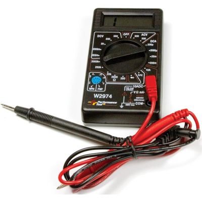 WLMW2974 image(0) - Wilmar Corp. / Performance Tool Digital Multi-Meter Tester