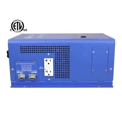 AIMPICOGLF20W12V120V image(0) - Aims Power 2000 WT PURE SINE INVERTER CHARGER 12 VDC TO 120 VAC ETL LISTED