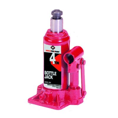 INT3504 image(0) - American Forge & Foundry AFF - Bottle Jack - 4 Ton Capacity - Manual - Heavy Duty