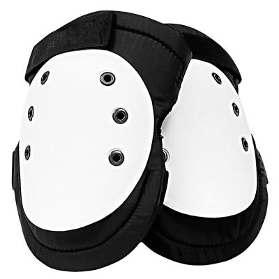 SAS7102 image(0) - SAS Safety Deluxe Plastic Cap Knee Pads w/ Velcro Closures, Water and Abrasion Resistant