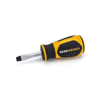 KDT80012H image(0) - GearWrench 1/4 Inch x 1-1/2 Inch Slotted Dual Material Screwdriver