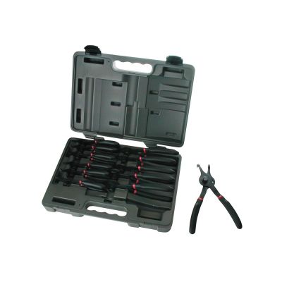 KDT3495 image(0) - GearWrench 12 Piece Fixed Tip Convertible Snap Ring Plier Set