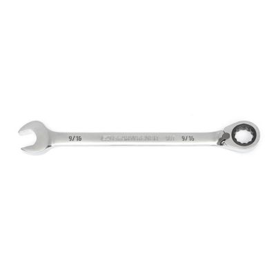 KDT86646 image(0) - GearWrench 9/16 Inch 90-Tooth 12 Point Reversible Ratcheting Wrench