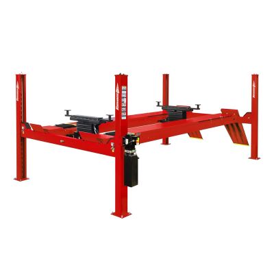 ROTCRA14N201YRD image(0) - Forward Lift 14K Alignment Rack,  4-Post, 182.5” Wheel Base Max., With 20” Wide Runways,  W/ Standard Drive On Ramps, Includes  2 RRJ70G Jacks,  Bolt On Alignment Kit With Radius Gauges, And Internal Airline Kit. (ET