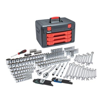 KDT80942 image(0) - GearWrench 239 Piece Mechanics Tool Set Inch 3 Drawer Storage Box