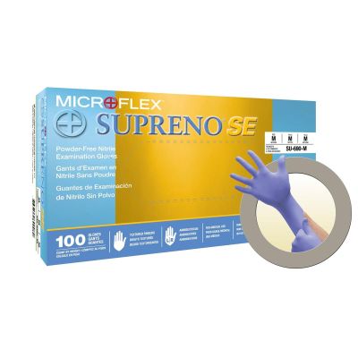 MFXSU690S-CASE image(0) - Microflex GLOVE SUPRENO SE SU-690 NITRILE S