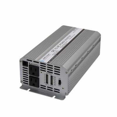 AIMPWRINV1250W image(0) - Aims Power 1250WT INVERTER 12 VDC TO 120 VAC W/REMOTE PORT