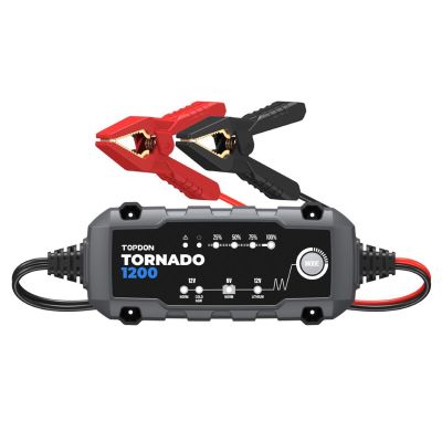 TOPT1200 image(0) - Topdon Tornado1200 - 1.2A Smart Battery Charger