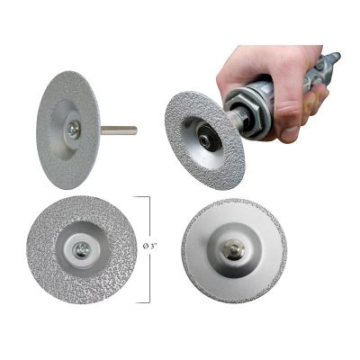 IPA8151 image(0) - Innovative Products Of America 3" 3-in-1 Diamond Grinding Wheel