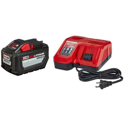 MLW48-59-1200 image(0) - Milwaukee Tool M18 REDLITHIUM HIGH OUTPUT HD12.0 Battery Pack w/ Rapid Charger