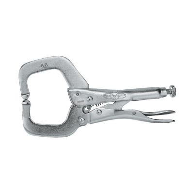 VGP6R image(0) - Vise Grip 6R - 2-1/8 Inch Fixed Pads C-Jaws Locking Clamp