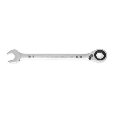 KDT86652 image(0) - GearWrench 15/16 Inch 90-Tooth 12 Point Reversible Ratcheting Wrench